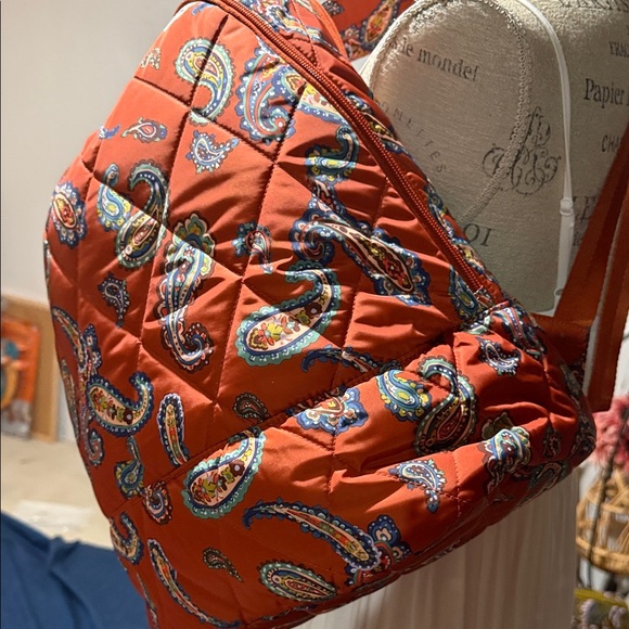 Vera Bradley Orange Quilted Bag - Picture 12 of 12